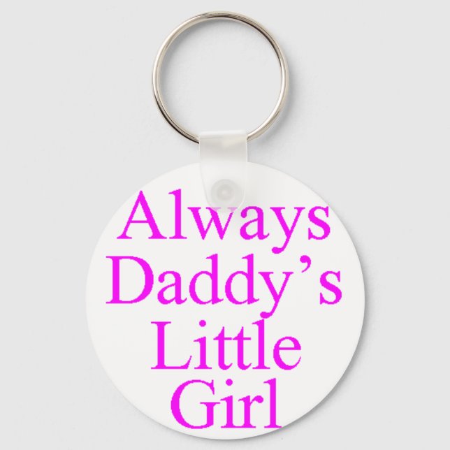 Always Daddy's Little Girl Key Ring (Front)
