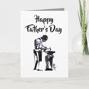 Always Dedicated Things Work! Happy Father's Day Card