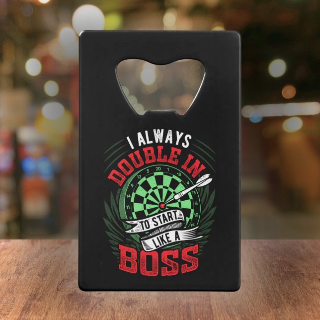 Always Double In To Start Like A Boss - Dart Fan (Creator Uploaded)