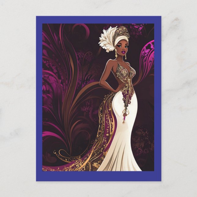 ALWAYS ELEGANT #1 Postcard (Front)
