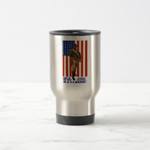 Always Faithful -- Be A U.S. Marine Travel Mug