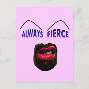 Always Fierce Postcard