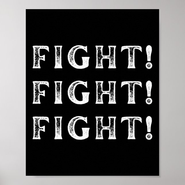 Always Fight For American Democracy  Poster (Front)