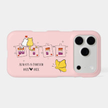 Always & Forever Sunset Lesbian Flag Wife iPhone C