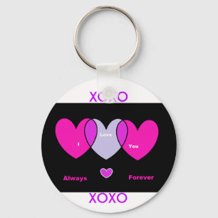 Always forever, XOXO, XOXO Key Ring
