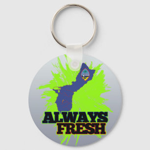 Always Fresh Guam Key Ring