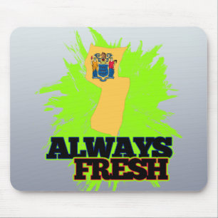 Always Fresh New Jersey Mouse Mat