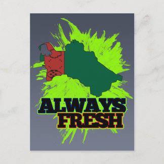 Always Fresh Turkmenistan Postcard