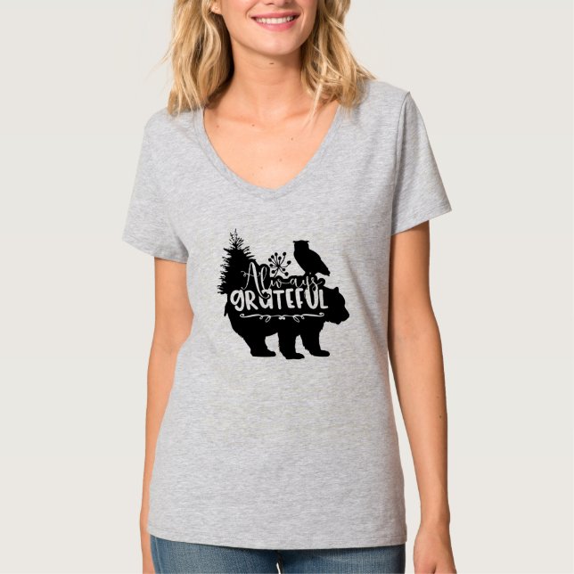 Always Grateful T-Shirt (Front)