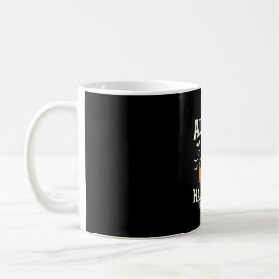 Always Halloween Black Cat Pumpkin Design Coffee Mug