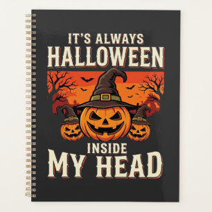 Always Halloween Pumpkin Witch Design_1 Planner