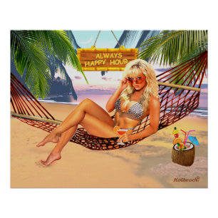 ALWAYS HAPPY HOUR POSTER