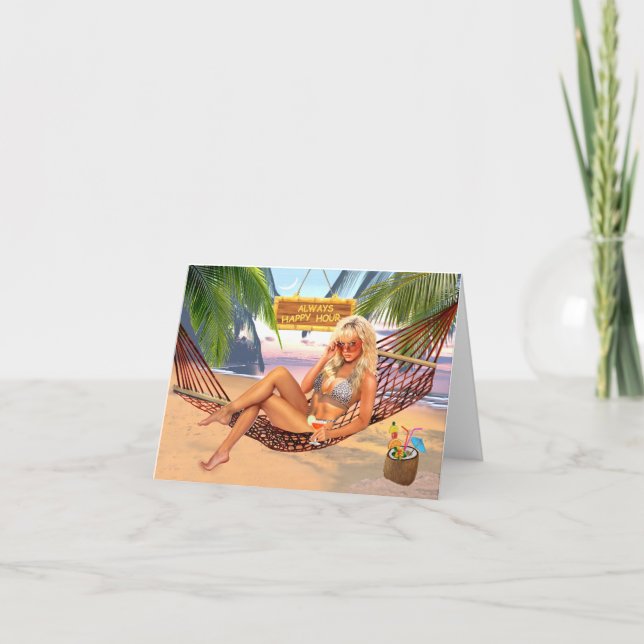 ALWAYS HAPPY HOUR THANK YOU CARD (Front)