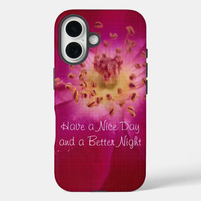 Always Have a Nice Day attitude Case-Mate iPhone Case (Back)