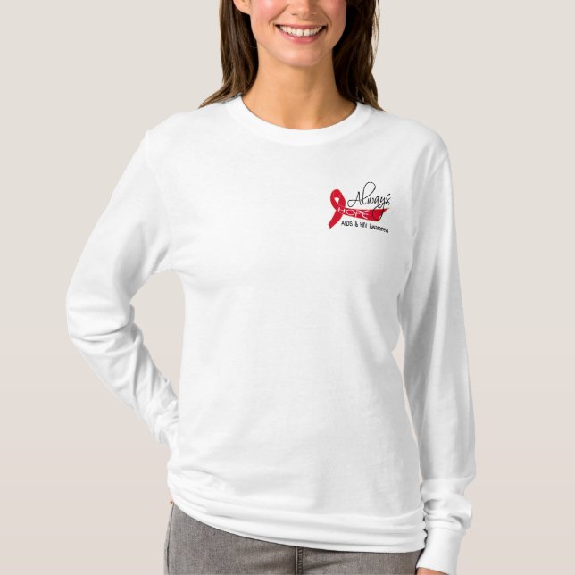 Always Hope AIDS T-Shirt (Front)