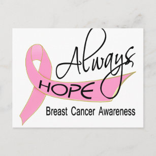 Always Hope Breast Cancer Postcard