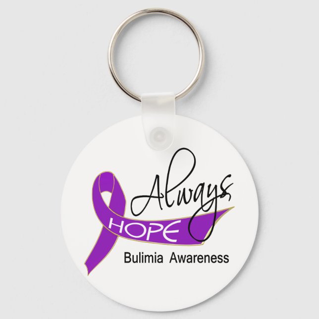 Always Hope Bulimia Key Ring (Front)