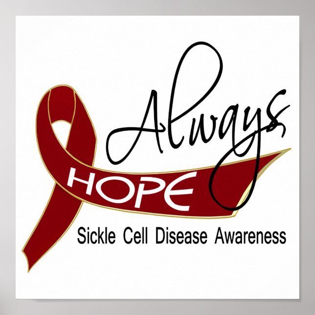 Always Hope Sickle Cell Disease Poster (Front)