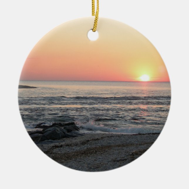 Always in my Heart Ceramic Tree Decoration (Front)