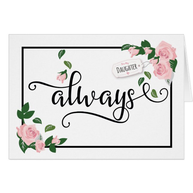 Always - It's When I will Be There for You (Front Horizontal)