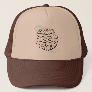 "Always Keep Trying - Motivational Design for Ever Trucker Hat