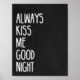 Always Kiss Me Goodnight Poster