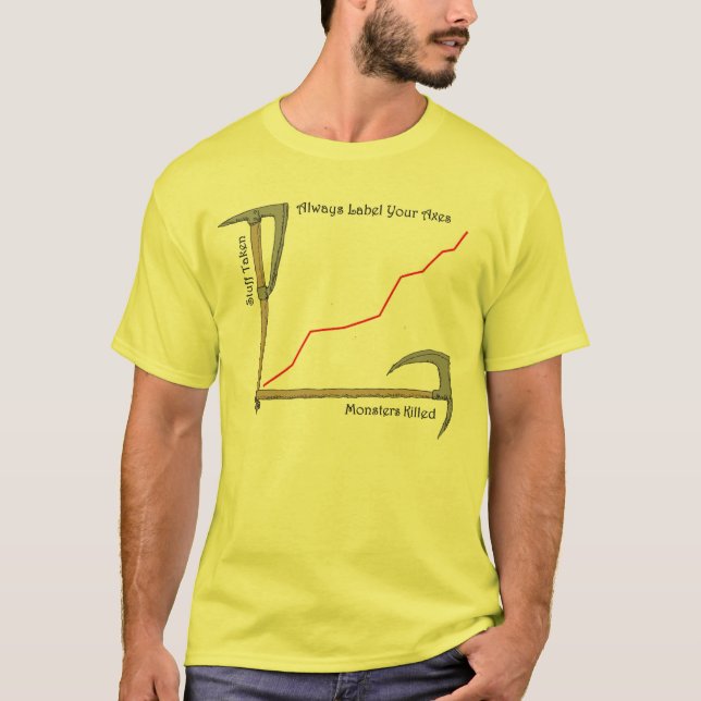 Always Label Your Axes T-Shirt (Front)