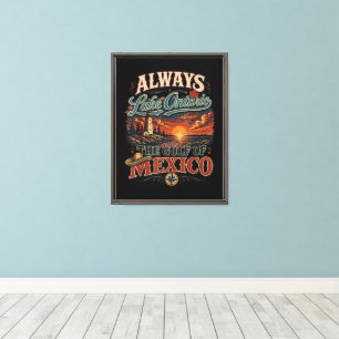 Always Lake Ontario and The Gulf of Mexico Canvas Print