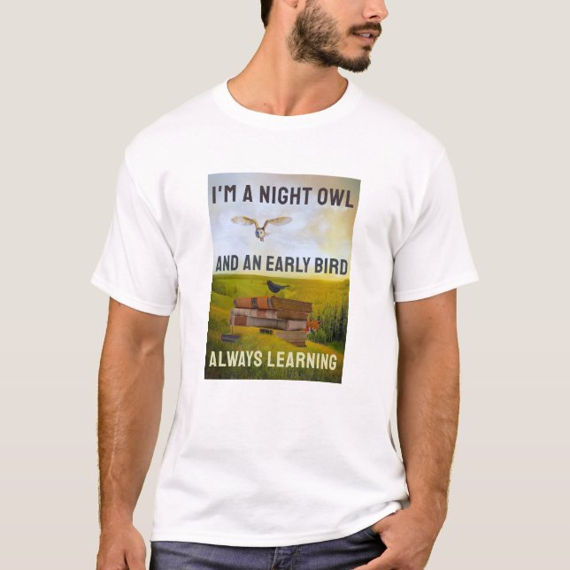 Always Learning (light) T-Shirt (Front)