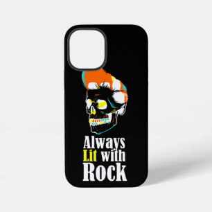 Always lit with rock iPhone 12 mini case