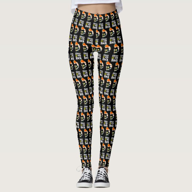 Always lit with rock leggings (Front)