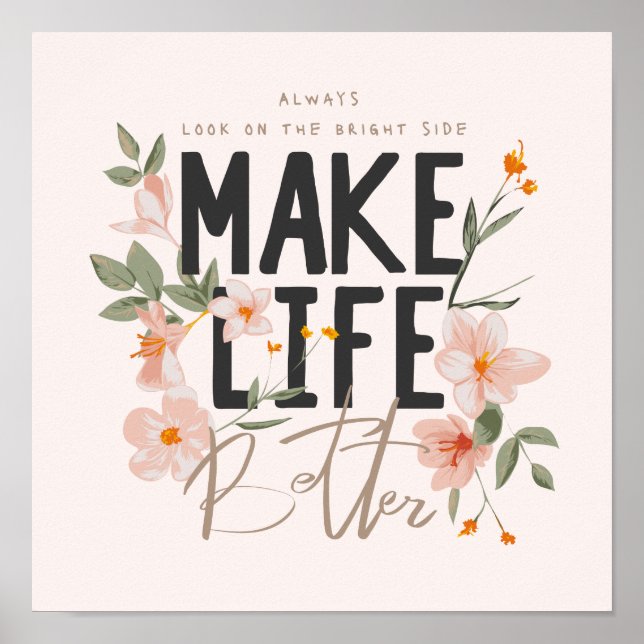 Always Look on the Bright Side Poster (Front)