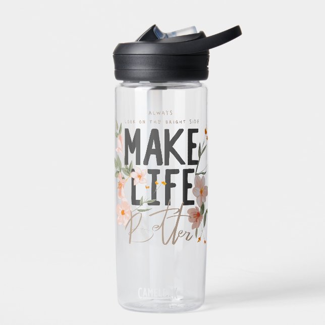 Always Look on the Bright Side Water Bottle (Left)