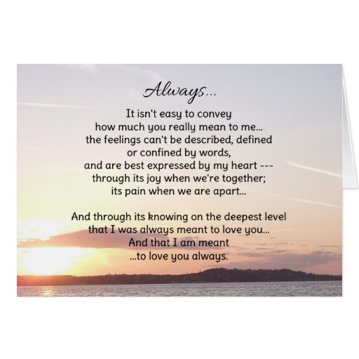 Image of Always...Love