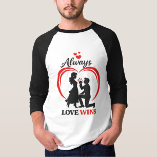 Always Love Wins – Raglan Baseball T-Shirt