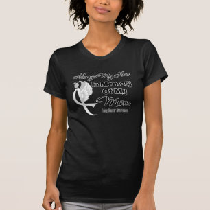 Always My Hero In Memory Mum - Lung Cancer T-Shirt