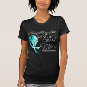 Always My Hero In Memory Mum - Ovarian Cancer T-Shirt