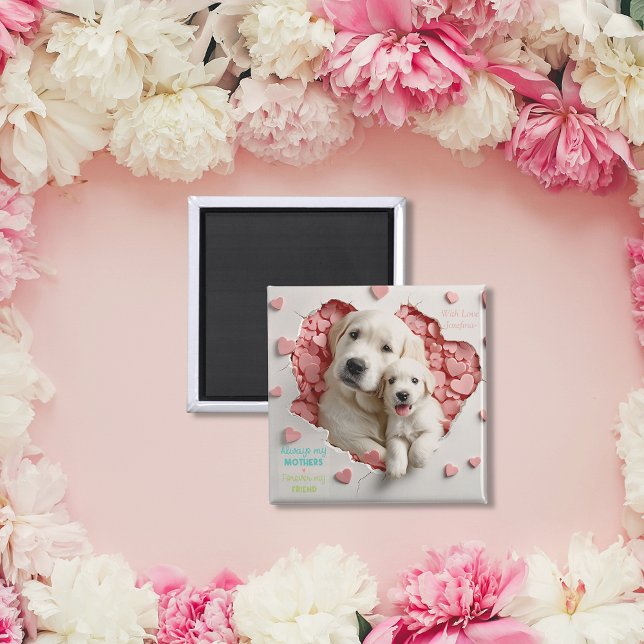 Always my Mother -Dog Mum & Baby Mother's Day  Magnet (Always my Mother -Dog Mum & Baby Mother's Day Magnet)