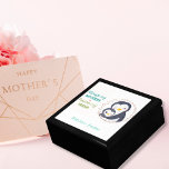 Always my Mother - Penguin Mum & Baby Keepsake Box<br><div class="desc">Looking for the perfect Mother's Day gift? This adorable keepsake box features a sweet penguin mum snuggled up with her baby, along with the heartfelt message "Always my Mother, forever my Friend." You can even personalise it with your own special message for your amazing mum! Whether it's for storing precious...</div>