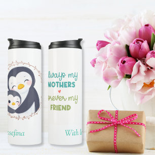 Always my Mother - Penguin Mum & Baby Thermal Tumbler
