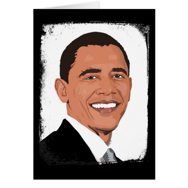 Always My President Barack Obama Blank Card (Front)