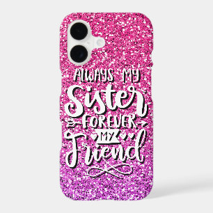ALWAYS MY SISTER FOREVER MY FRIEND TYPOGRAPHY