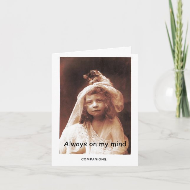 Always on my Mind Card (Front)