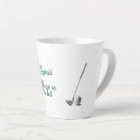 Always on the Ball Funny Golf Personalised