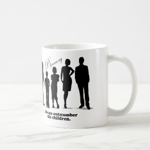 Always Outnumber the Children - Polyamory Coffee Mug