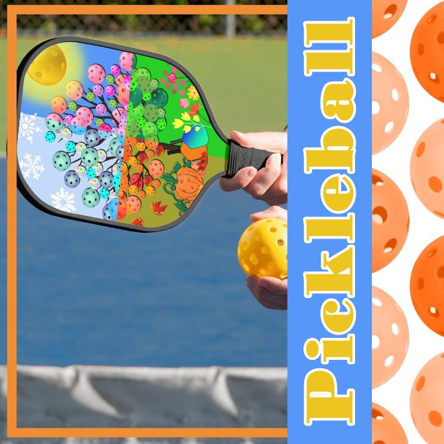 Always Pickleball Season Winter Spring Summer Fall Pickleball Paddle (Always Pickleball Season Winter Spring Summer Fall Pickleball Paddle)