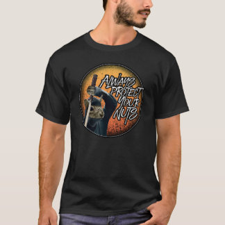 Always Protect Your Nuts - funny ninja squirrel T-Shirt
