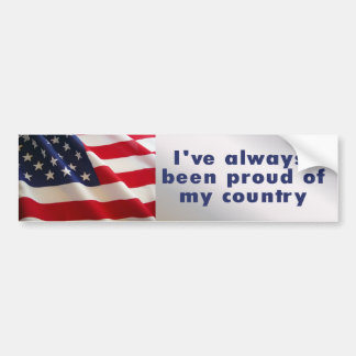 always proud bumper sticker