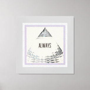 Always Pyramid  Canvas Print
