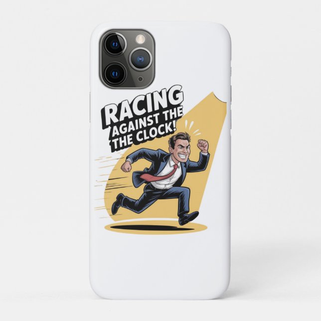 Always Racing Against the Clock Case-Mate iPhone Case (Back)